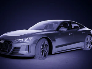ऑडी आरएस ई-ट्रॉन जीटी 3D मॉडल