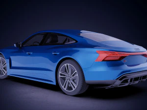 ऑडी आरएस ई-ट्रॉन जीटी 3D मॉडल