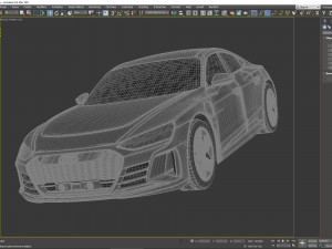 audi rs e-tron gt 3D Модель