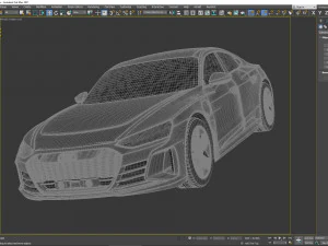 ऑडी आरएस ई-ट्रॉन जीटी 3D मॉडल
