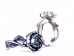 diamond ring Modèles 3D en vedette