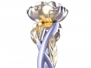 diamond ring Model Cetak 3D