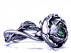 diamond ring Model Cetak 3D