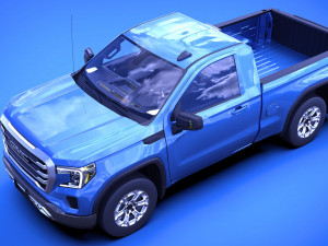 gmc sierra sle 1500 3D 모델