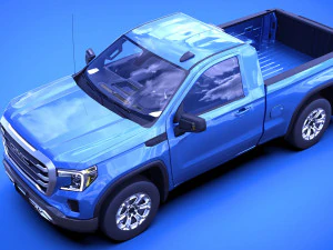 gmc sierra sle 1500 3D Model