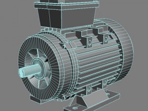 electric motor 3D Модель