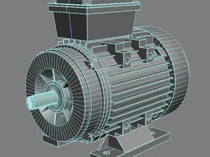 electric motor 3D Model