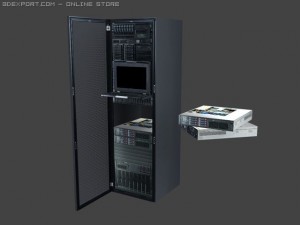 server 3D Model