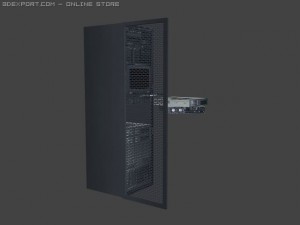 server 3D Model
