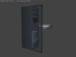 server 3D Model
