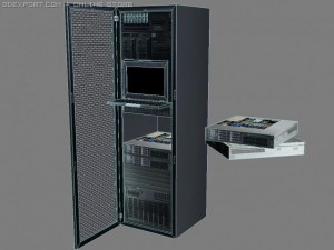 server 3D Model