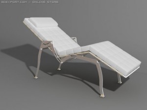 chaise longue midj move 3D Model