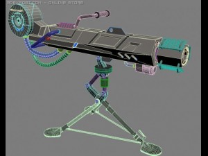 plasma canon Model 3D
