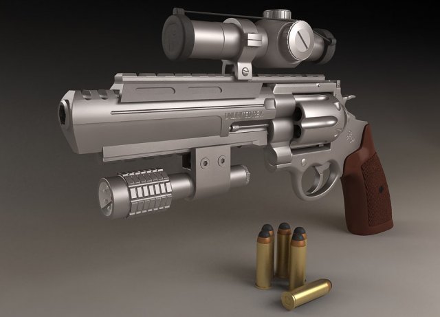 marushin colt unlimited 3Dモデル .c4d .max .obj .3ds .fbx .stl .blend 
