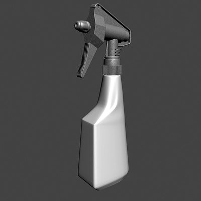 spray bottle Model 3D .c4d .max .obj .3ds .fbx .stl .blend 