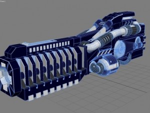 gauss Modelo 3D