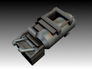 scifi engine 3D Model