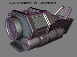scifi engine 3D Model