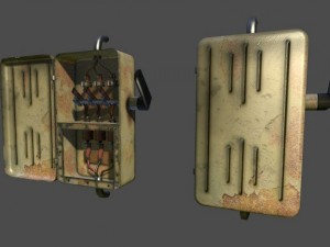 cutout contactbreaker 3Dモデル