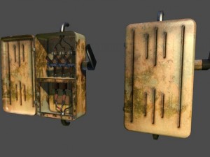 cutout contactbreaker Modelo 3D