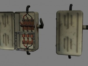cutout contactbreaker Modelo 3D