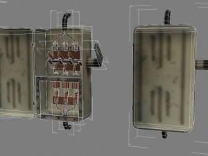 cutout contactbreaker Modelo 3D