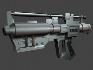 blaster 3D Model