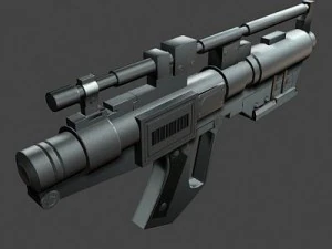 blaster 3D Model