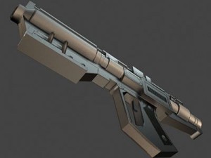 blaster Modello 3D