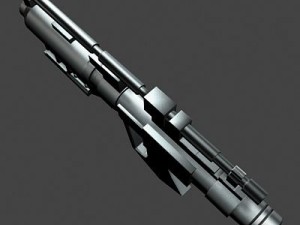 blaster Modello 3D