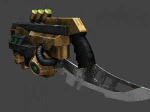 acid rifle Model 3D