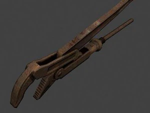 chave de tubo Modelo 3D