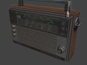 radio "ocean   209" Modelo 3D