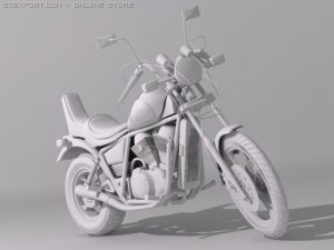 chopper Model 3D