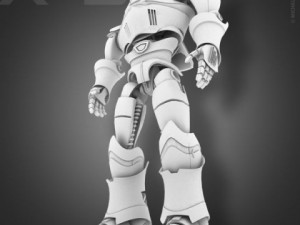 X bot 3D Model