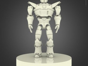 X bot 3D Model
