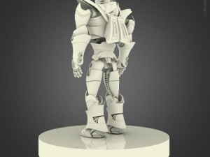 X bot 3D Model
