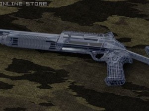 benelli m4 3D मॉडल
