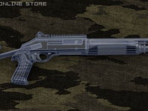 benelli m4 3D मॉडल