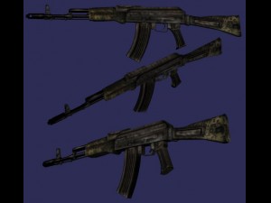 ak103 Modèle 3D