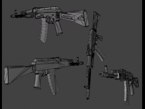ak103 Model 3D