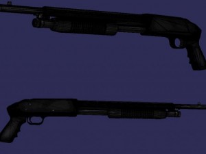 mossberg 500tactical 3Dモデル