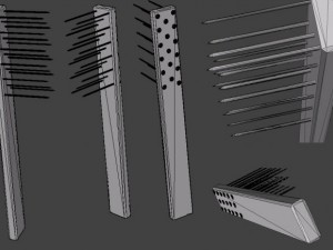 nail board 3D मॉडल