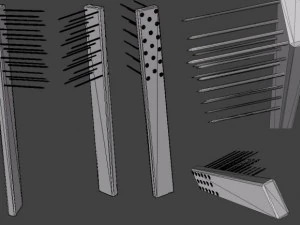 nail board 3D Model