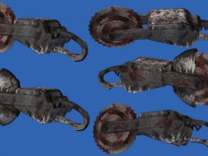 piranha war saw Modèle 3D