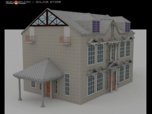 old house 3D Model