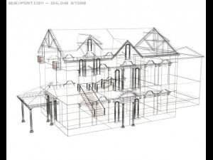 old house 3D Model