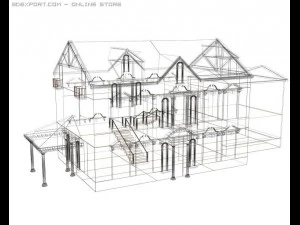 old house 3D Model