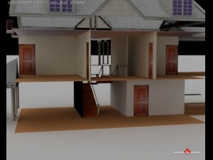 old house 3D Model