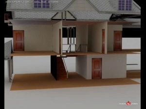 old house 3D Model
